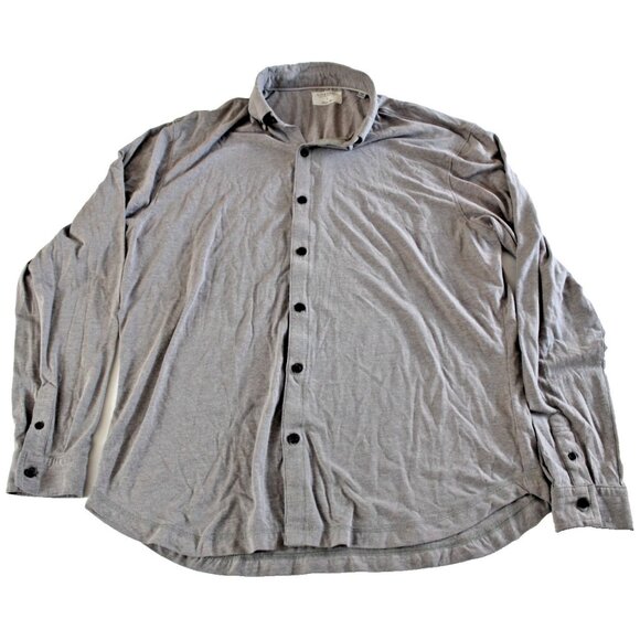 Linksoul Men's Knit Button Down Shirt Size L - Picture 1 of 4